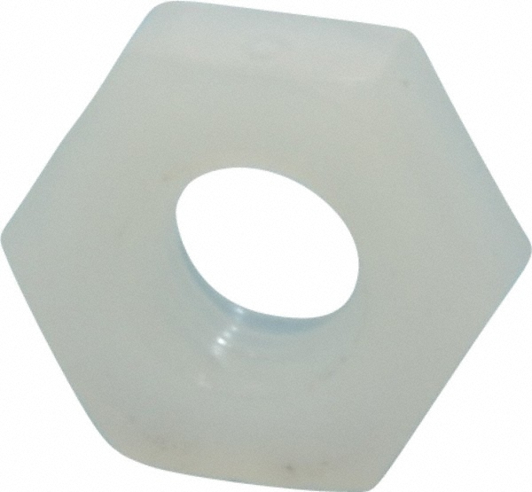 Made in USA Hex Nut 1032, Nylon, Uncoated 67352005 MSC