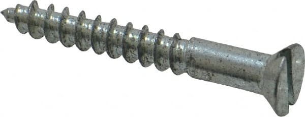 Hard-to-Find Fastener 014973128746 Slotted Flat Wood Screws Piece-60 2 x 1/4 