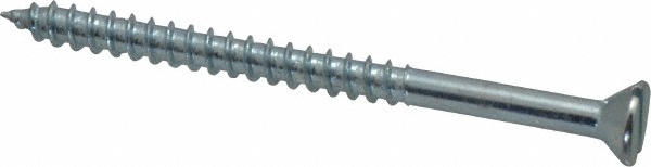Value Collection FLWS0120300CZ #12, 3" OAL, Slotted Drive, Flat Head Wood Screw Image