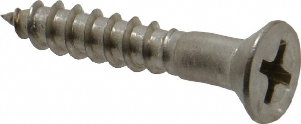 Value Collection R63262844 #8, 1" OAL, Phillips Drive, Flat Head Wood Screw Image