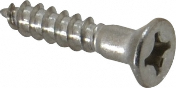 Value Collection R63262964 #10, 1" OAL, Phillips Drive, Flat Head Wood Screw Image