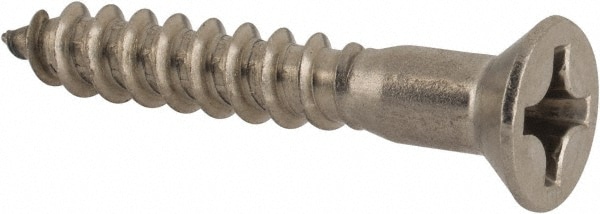 Value Collection R63264444 #10, 1-1/4" OAL, Phillips Drive, Flat Head Wood Screw Image