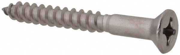 Value Collection R63264482 #10, 1-3/4" OAL, Phillips Drive, Flat Head Wood Screw Image