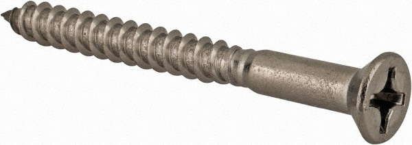 Value Collection R63264120 #10, 2" OAL, Phillips Drive, Flat Head Wood Screw Image