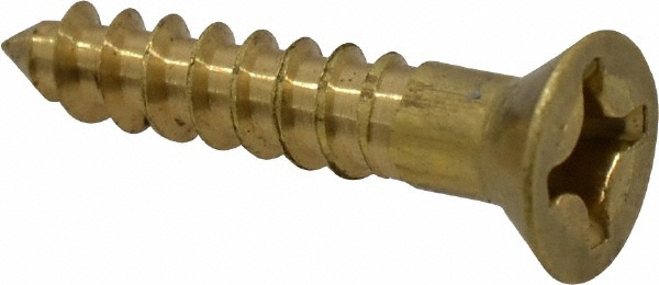 Value Collection 3RSWPF10100 #10, 1" OAL, Phillips Drive, Flat Head Wood Screw Image