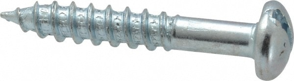 Value Collection RDWS0140150CZ #14, 1-1/2" Length Under Head, Slotted Drive, Round Head Wood Screw Image