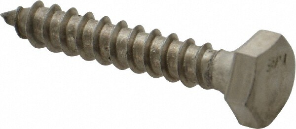 Value Collection 782018PR 1/4" Screw, 1-1/2" Length Under Head, Stainless Steel, Hex Head Lag Screw Image