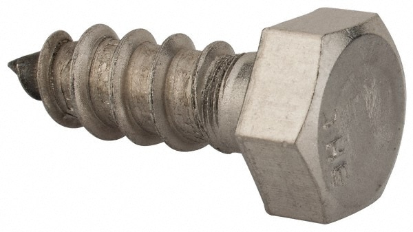 Value Collection R63234641 3/8" Screw, 1" Length Under Head, Stainless Steel, Hex Head Lag Screw Image