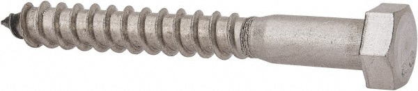 Value Collection R63234849 3/8" Screw, 3" Length Under Head, Stainless Steel, Hex Head Lag Screw Image