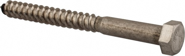 Value Collection R63234882 3/8" Screw, 4" Length Under Head, Stainless Steel, Hex Head Lag Screw Image