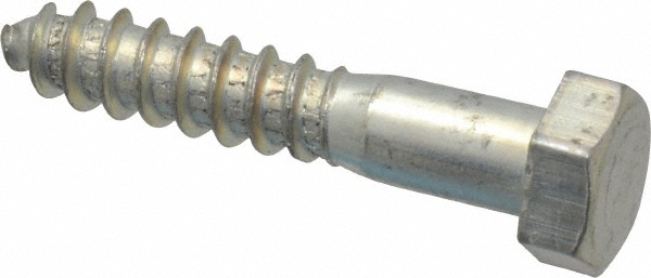 Value Collection LAGS0310175CZ 5/16" Screw, 1-3/4" Length Under Head, Steel, Hex Head Lag Screw Image