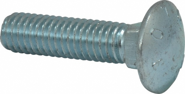 Value Collection 489072PR Carriage Bolt: 3/8-16, 1-1/2" Length Under Head, Square Neck Image