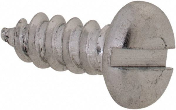Value Collection 0606ASPAL Sheet Metal Screw: #6, Pan Head, Slotted Image