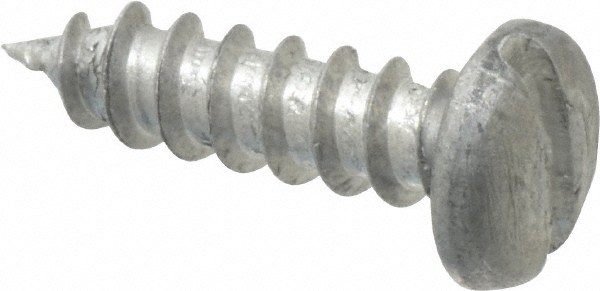 Value Collection 0608ASPAL Sheet Metal Screw: #6, Pan Head, Slotted Image