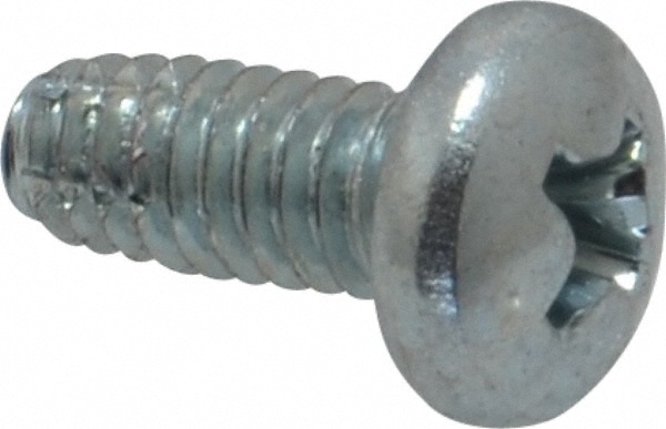 Value Collection PPTC0080038CZ #8-32 UNC 3/8" Length Under Head Phillips Thread Cutting Screw Image