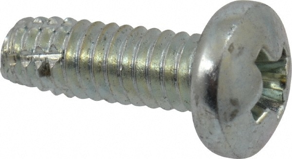 Value Collection PPTC0080050CZ #8-32 UNC 1/2" Length Under Head Phillips Thread Cutting Screw Image