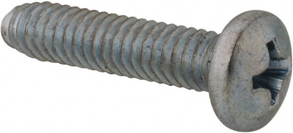 Value Collection PPTC0080075CZ #8-32 UNC 3/4" Length Under Head Phillips Thread Cutting Screw Image