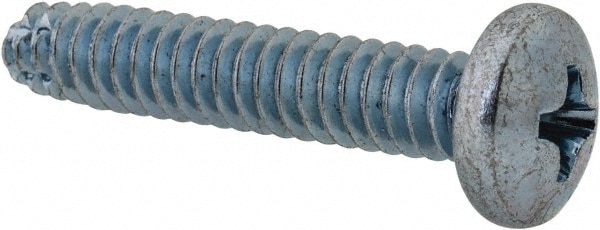 Value Collection PPTC0100100CZ #10-24 UNC 1" Length Under Head Phillips Thread Cutting Screw Image