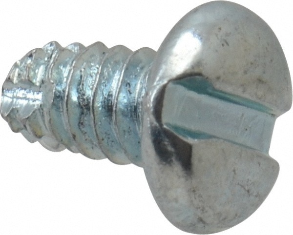 Value Collection PNTC0060025CZ #6-32 UNC 1/4" Length Under Head Slotted Thread Cutting Screw Image