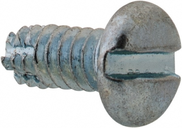 Value Collection PNTC0060031CZ #6-32 UNC 5/16" Length Under Head Slotted Thread Cutting Screw Image