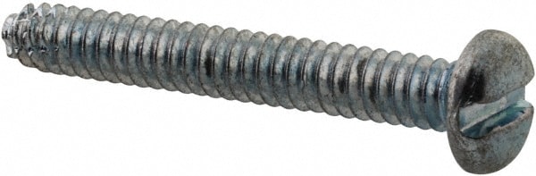 Value Collection PNTC0060100CZ #6-32 UNC 1" Length Under Head Slotted Thread Cutting Screw Image