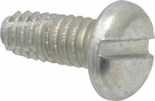 Value Collection PNTC0080038CZ #8-32 UNC 3/8" Length Under Head Slotted Thread Cutting Screw Image