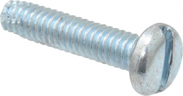 Value Collection PNTC0080075CZ #8-32 UNC 3/4" Length Under Head Slotted Thread Cutting Screw Image