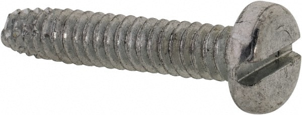 Value Collection PNTC0100100CZ #10-24 UNC 1" Length Under Head Slotted Thread Cutting Screw Image