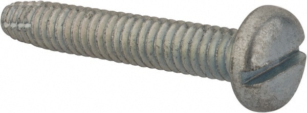 Value Collection PNTC0250150CZ 1/4-20 UNC 1-1/2" Length Under Head Slotted Thread Cutting Screw Image