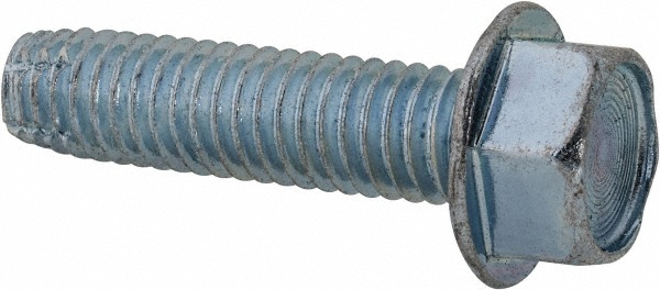 Value Collection HWUC0380150CZ 3/8-16 UNC 1-1/2" Length Under Head Hex Thread Cutting Screw Image