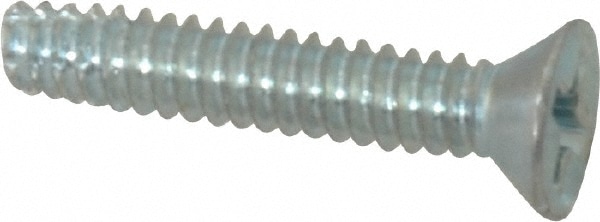 Value Collection PFTC0060075CZ #6-32 UNC 3/4" Overall Length Phillips Thread Cutting Screw Image