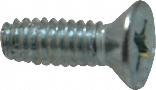 Value Collection PFTC0080050CZ #8-32 UNC 1/2" Overall Length Phillips Thread Cutting Screw Image