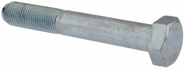 Value Collection 815131PR Hex Head Cap Screw: M12 x 1.25 x 80 mm, Grade 8.8 Steel, Zinc-Plated Image