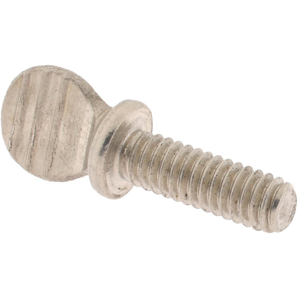 18-8 Stainless Steel Thumb Screw: #8-32, Oval Head