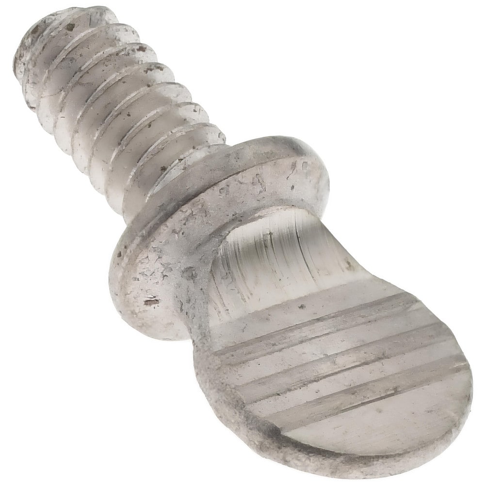 18-8 Stainless Steel Thumb Screw: #10-24, Oval Head