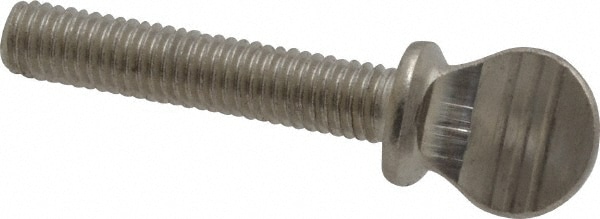 18-8 Stainless Steel Thumb Screw: #10-32, Oval Head