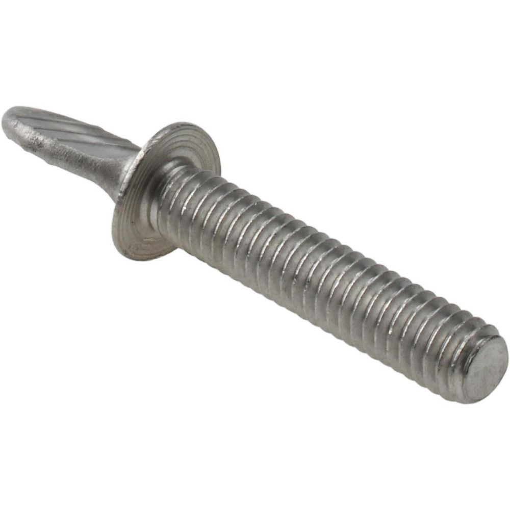 18-8 Stainless Steel Thumb Screw: 5/16-18, Oval Head - 0.7" Head Dia, 0.78" Head Height