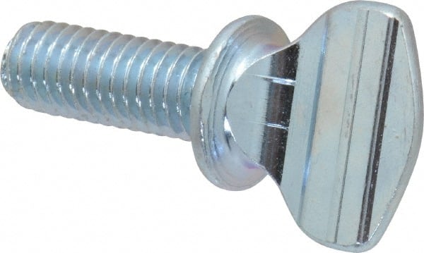 3/8-16 x 2 Thumb Screws No Shoulder Steel Type B Zinc Plating Quantity: 200 pcs 