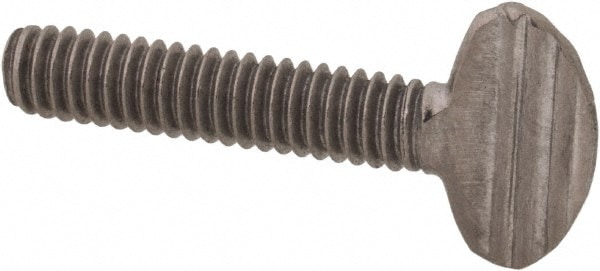 18-8 Stainless Steel Thumb Screw: #8-32, Oval Head