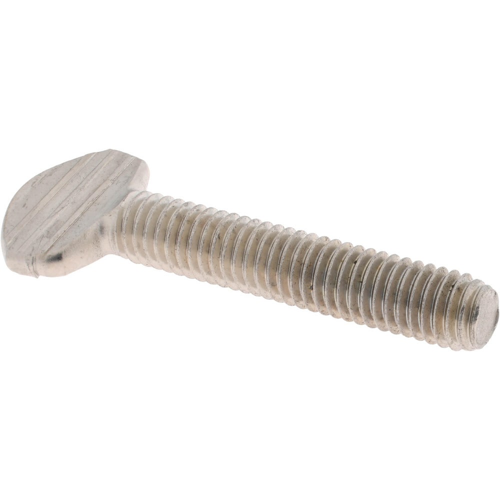 18-8 Stainless Steel Thumb Screw: 3/8-16, Oval Head
