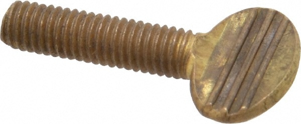 Brass Thumb Screw: #10-32, Oval Head