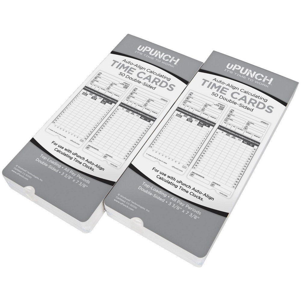Upunch time cards time clock accessories upunch 2500 ub2000 clock