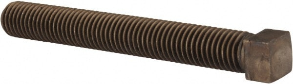 Set Screw: 5/8-11 x 5", Cup Point, Steel, Grade 2