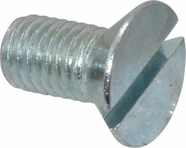 Value Collection 1508MSF Machine Screw: 1/4-28 x 1/2", Flat Head, Slotted Image