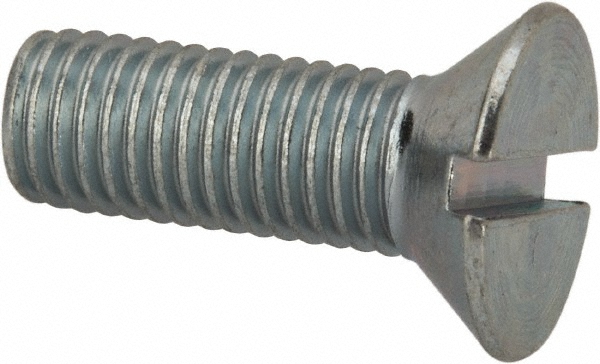 Value Collection 1512MSF Machine Screw: 1/4-28 x 3/4", Flat Head, Slotted Image