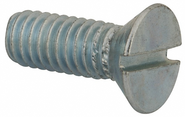 Value Collection 3114MSF Machine Screw: 5/16-18 x 7/8", Flat Head, Slotted Image