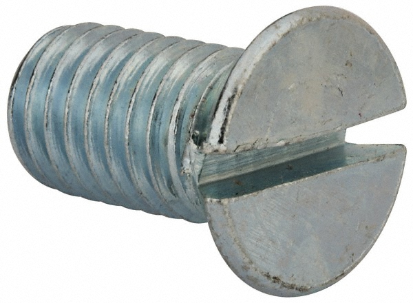 Value Collection FLMS0500100CZ Machine Screw: 1/2-13 x 1", Flat Head, Slotted Image