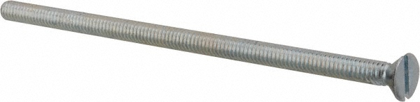 Value Collection FLSB0250550CZ Machine Screw: 1/4-20 x 5-1/2", Flat Head, Slotted Image