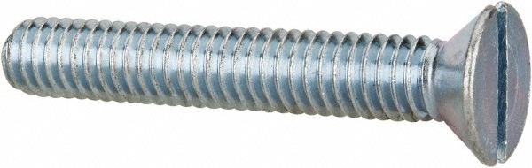 Value Collection FLSB0310200CZ Machine Screw: 5/16-18 x 2", Flat Head, Slotted Image