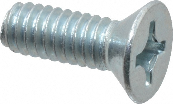 Value Collection PFMS0120063CZ Machine Screw: #12-24 x 5/8", Flat Head, Phillips Image